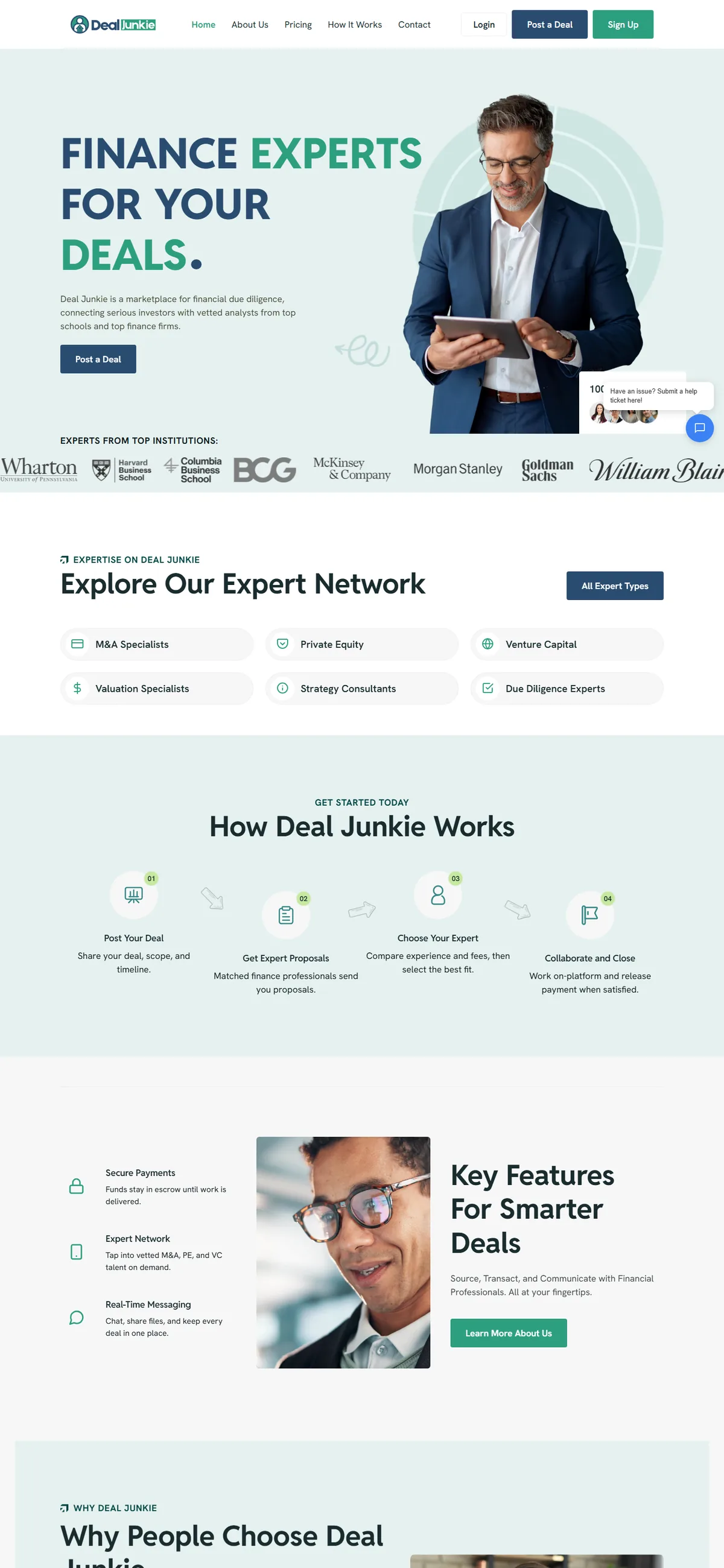 Deal Junkie website